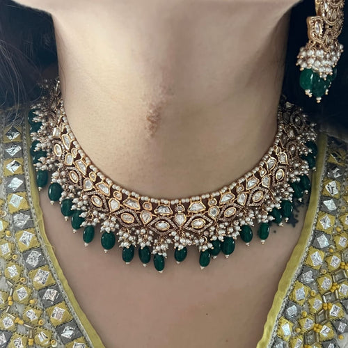 Ariti Necklace Set - Green
