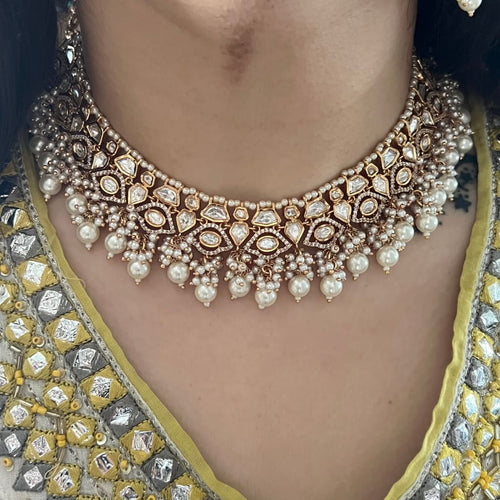 Ariti Necklace Set - White