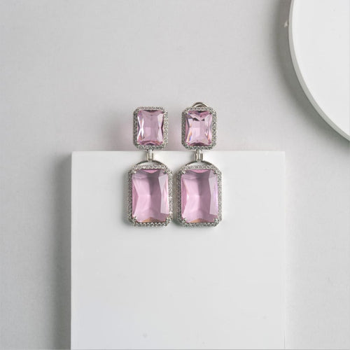 Auro Earrings - Pink