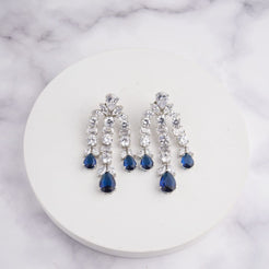 Avere Earrings - Blue