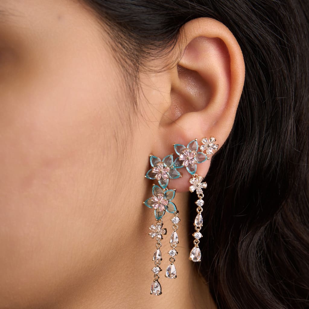 Azalea Climber Earrings