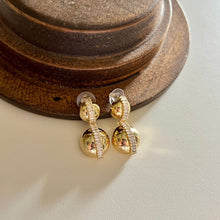 Load image into Gallery viewer, Ball Line Earrings
