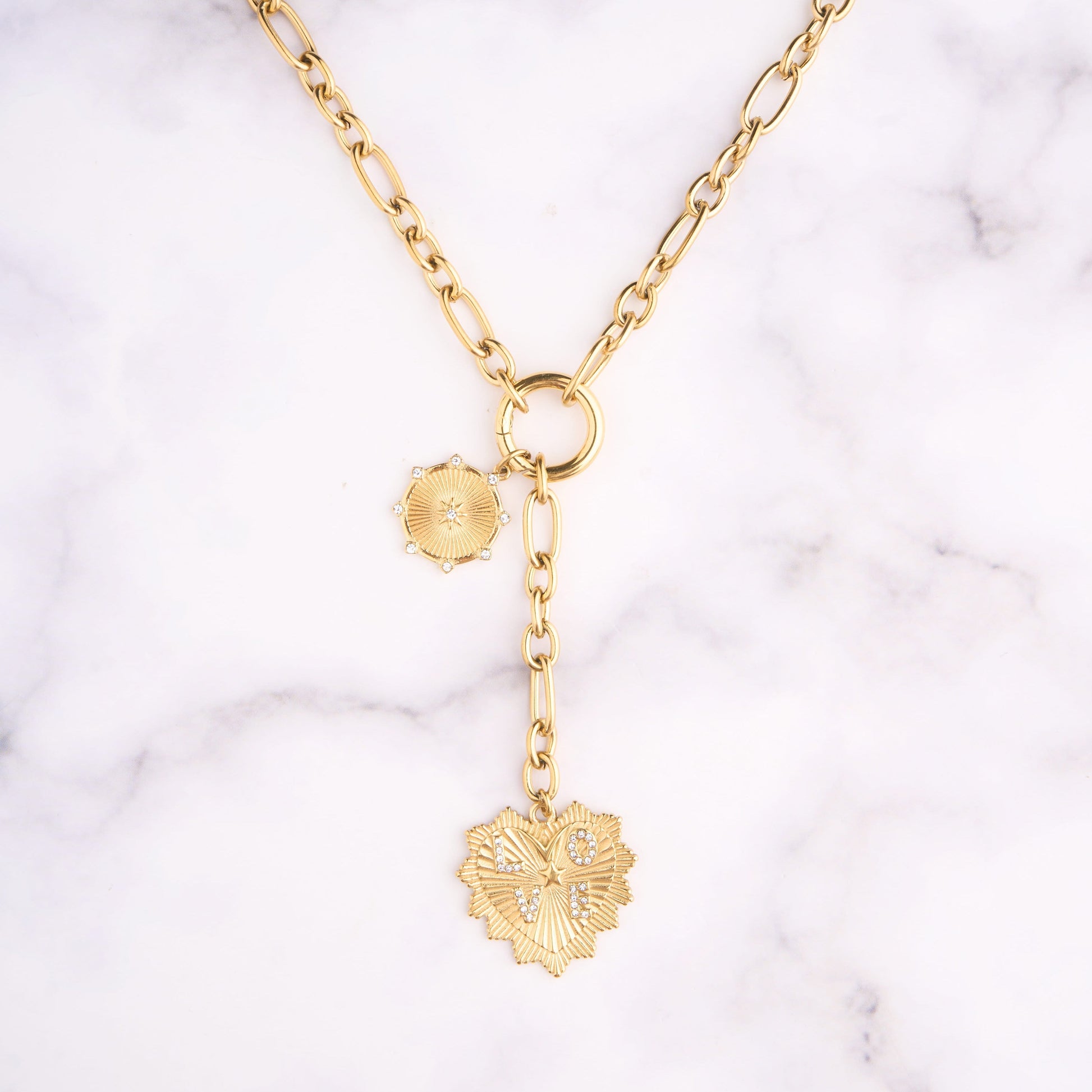 Big Love Charm Necklace Mozaati