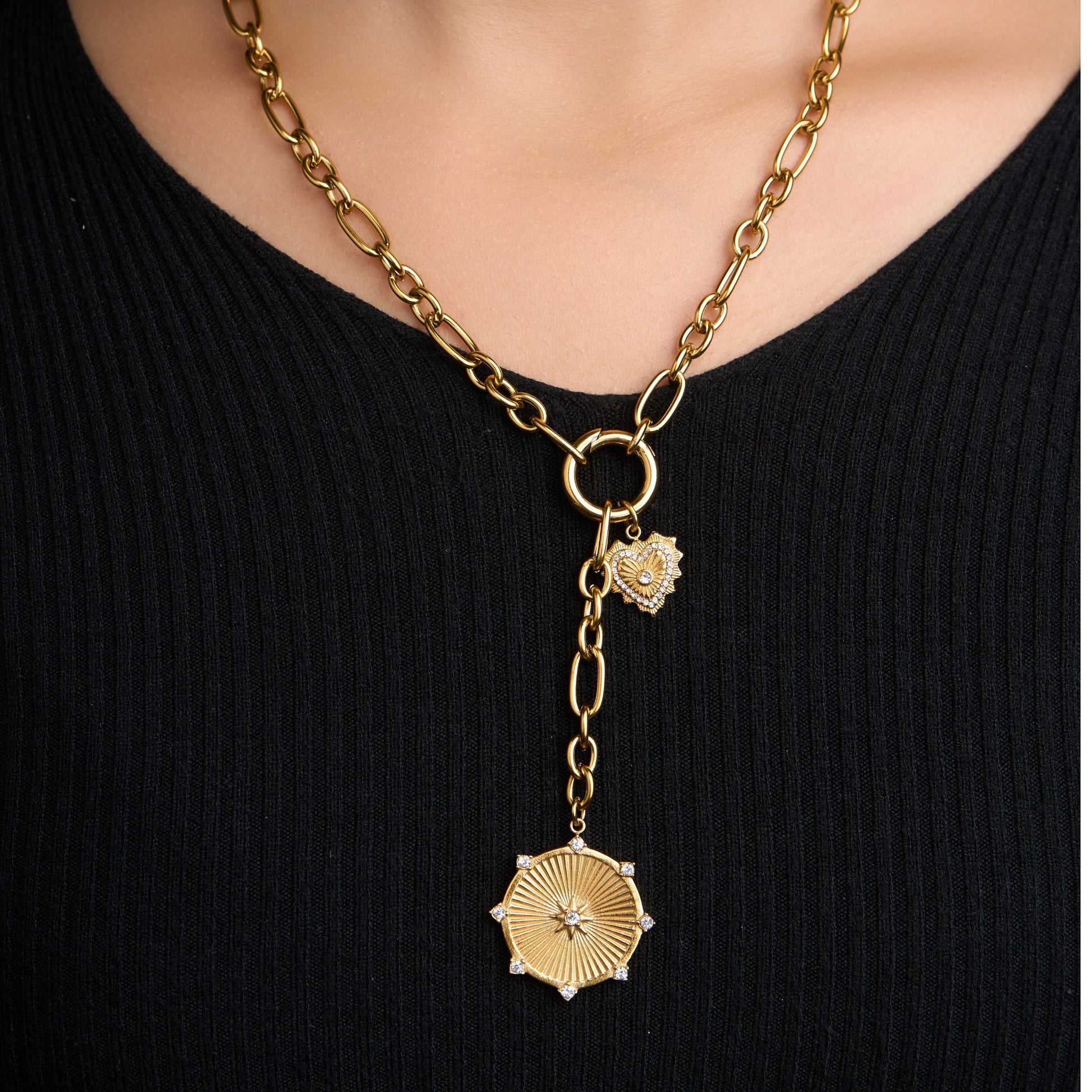 Big Star Charm Necklace Mozaati