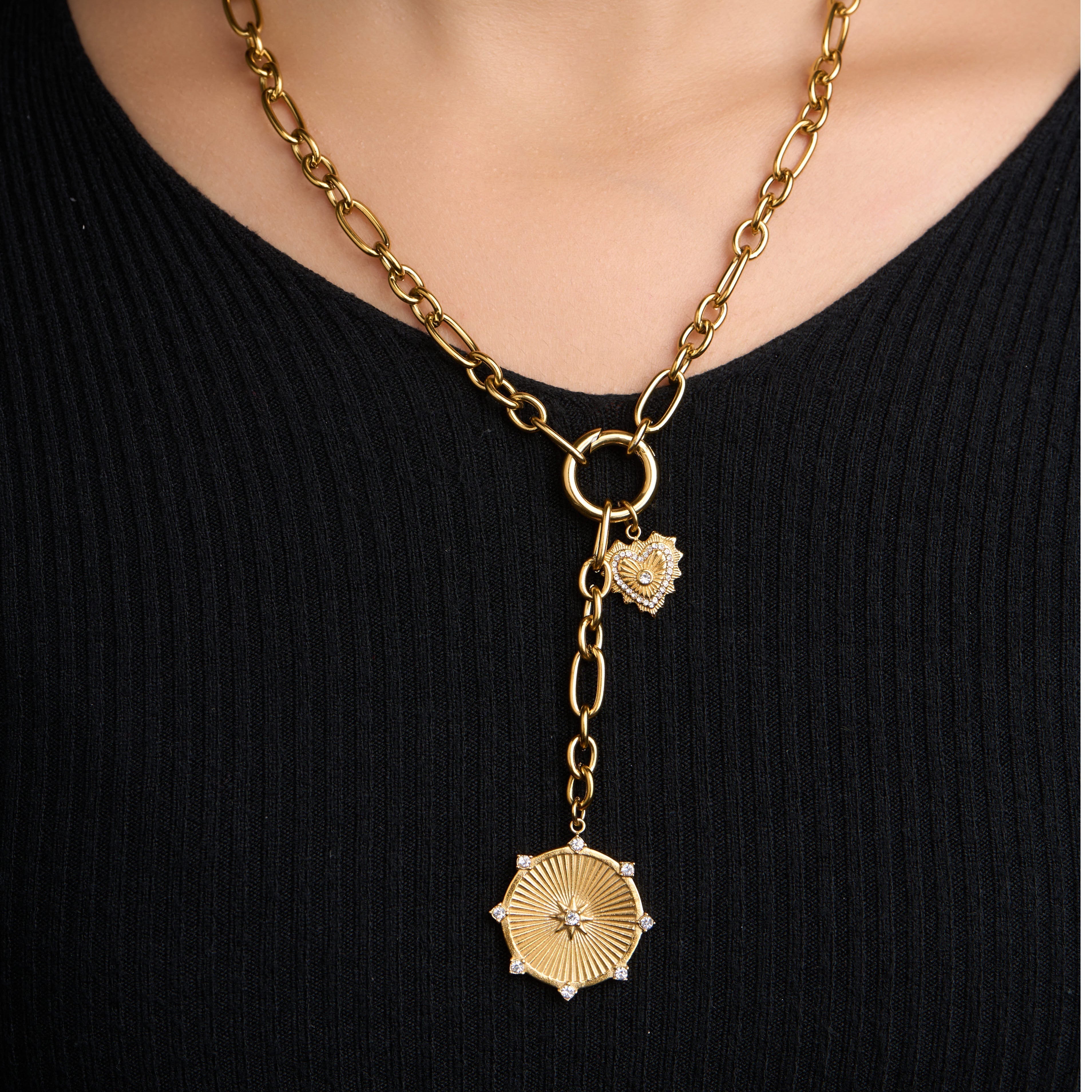 Big Star Charm Necklace Mozaati