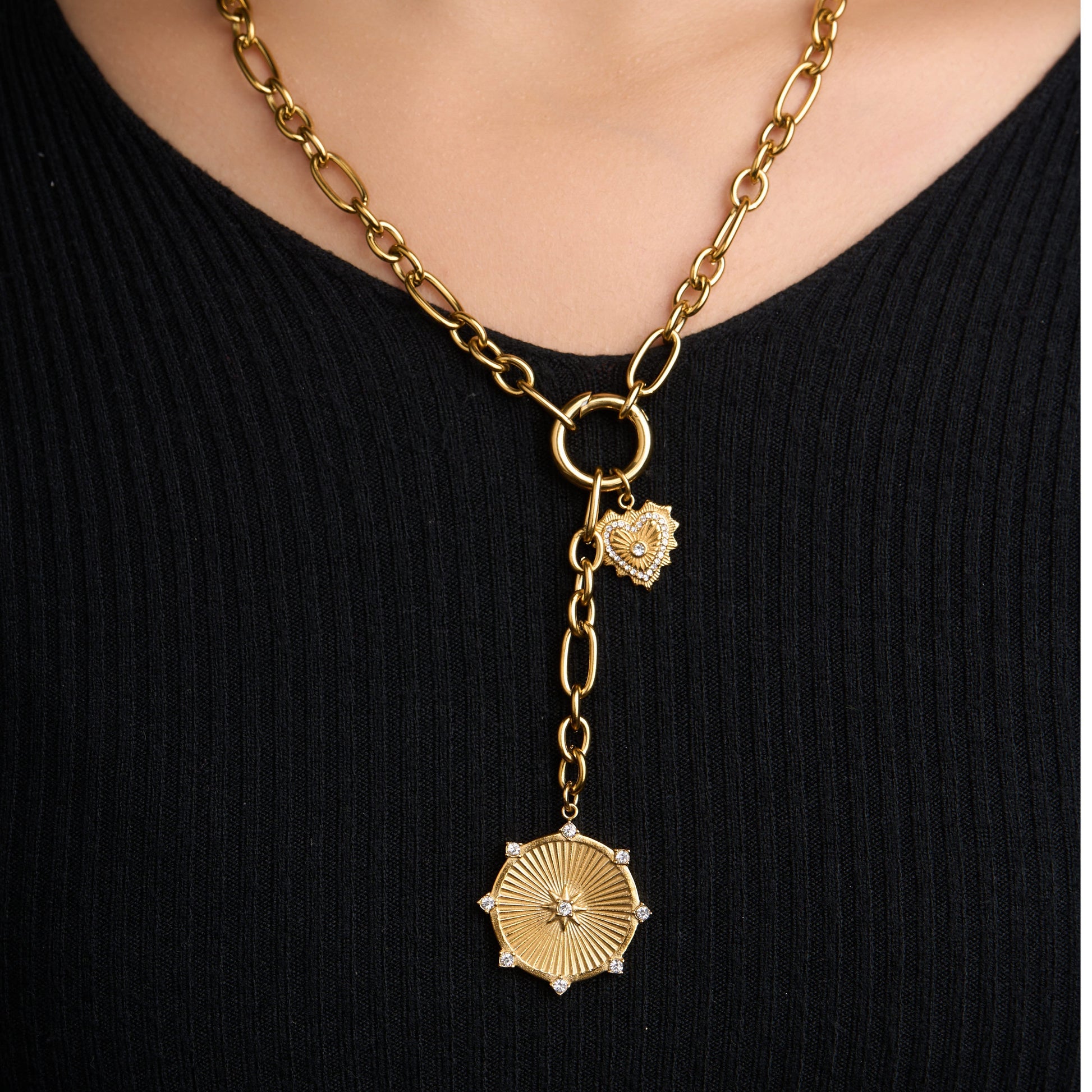 Big Star Charm Necklace Mozaati