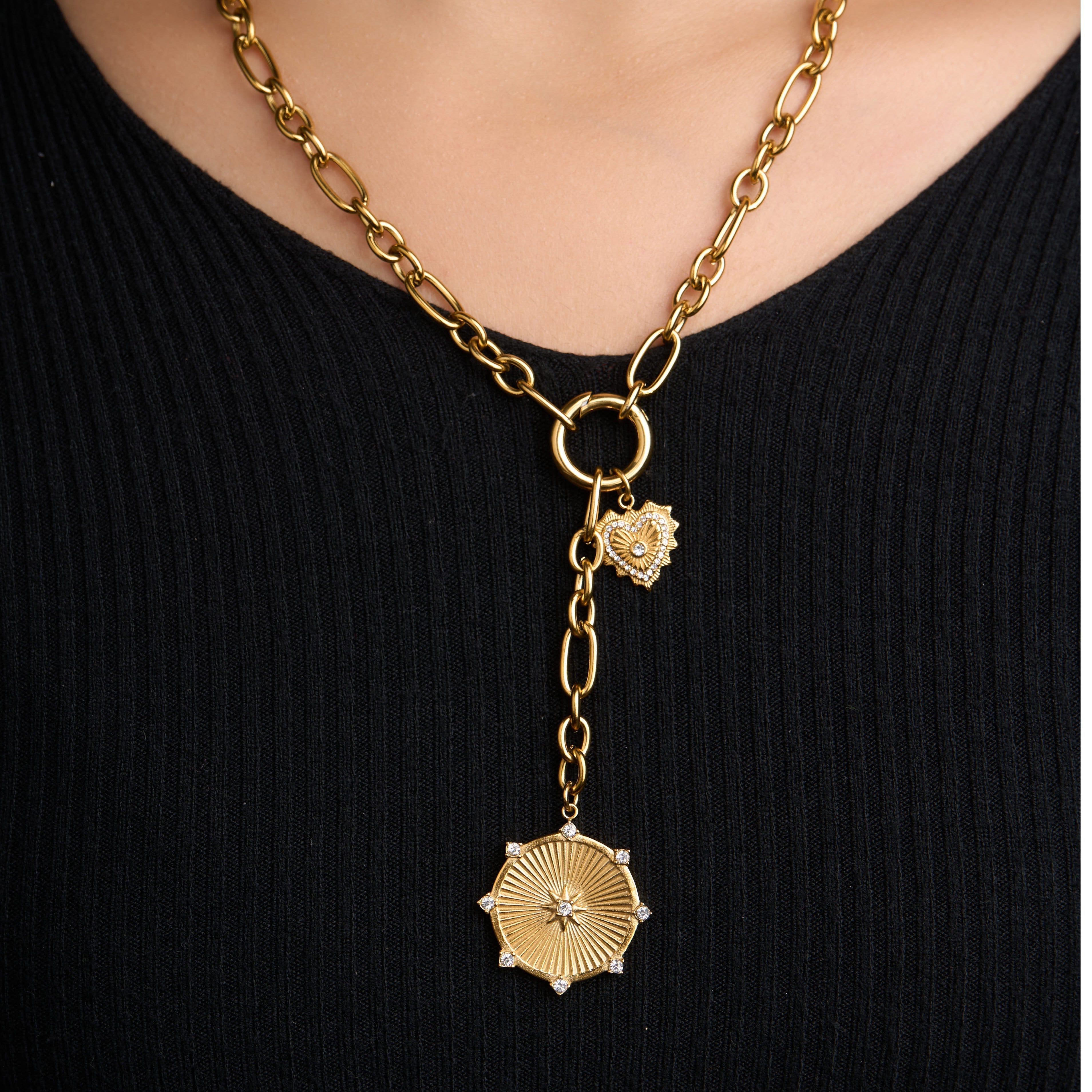 Big Star Charm Necklace Mozaati