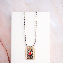 Big Tag Thread Pendant Mozaati