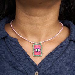 Big Tag Thread Pendant Mozaati