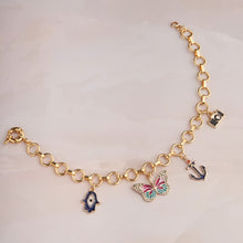 Load image into Gallery viewer, Butterfly Charm Bracelet
