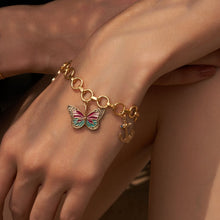 Load image into Gallery viewer, Butterfly Charm Bracelet
