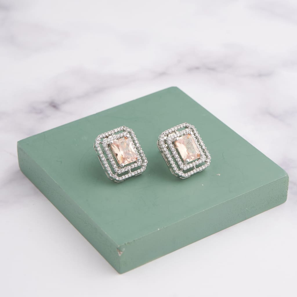 Calix Earrings - Yellow