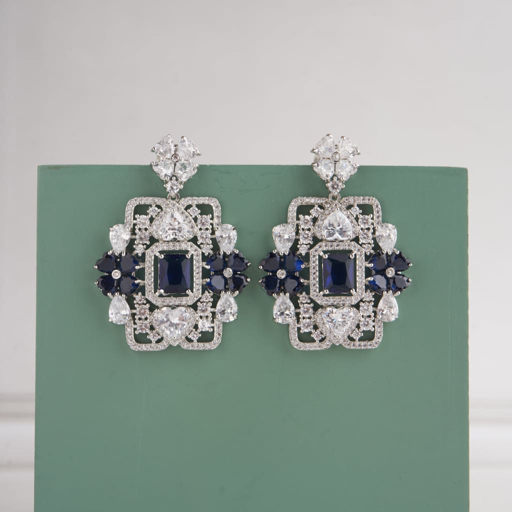 Caraway Earrings - Blue