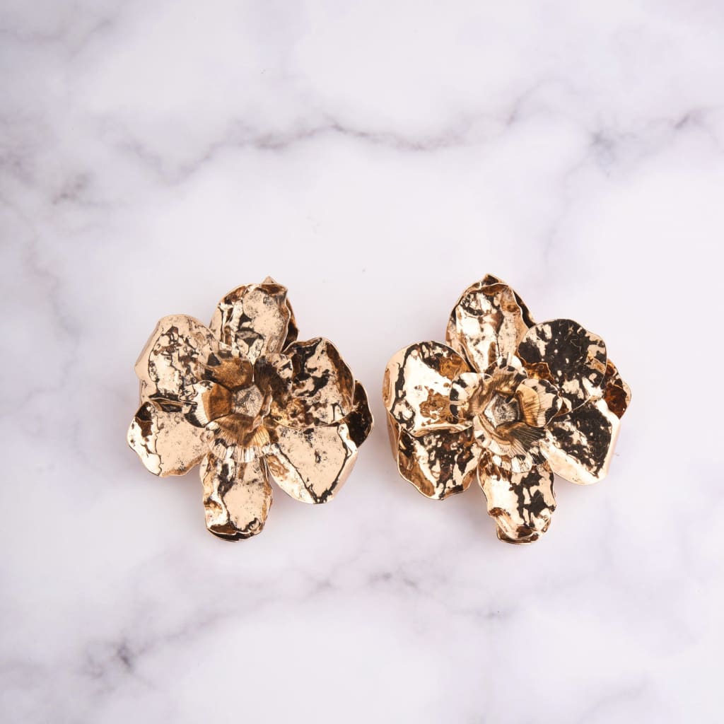 Chunky Flora Earrings