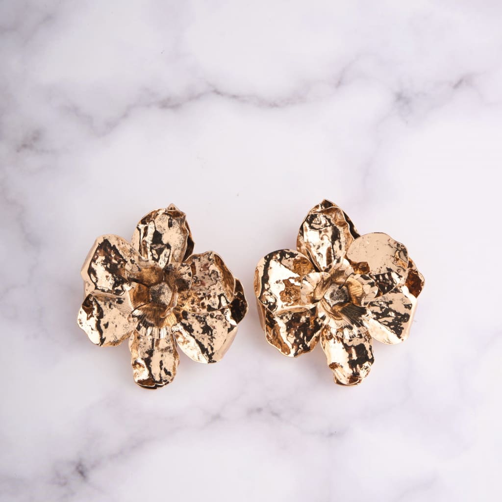 Chunky Flora Earrings
