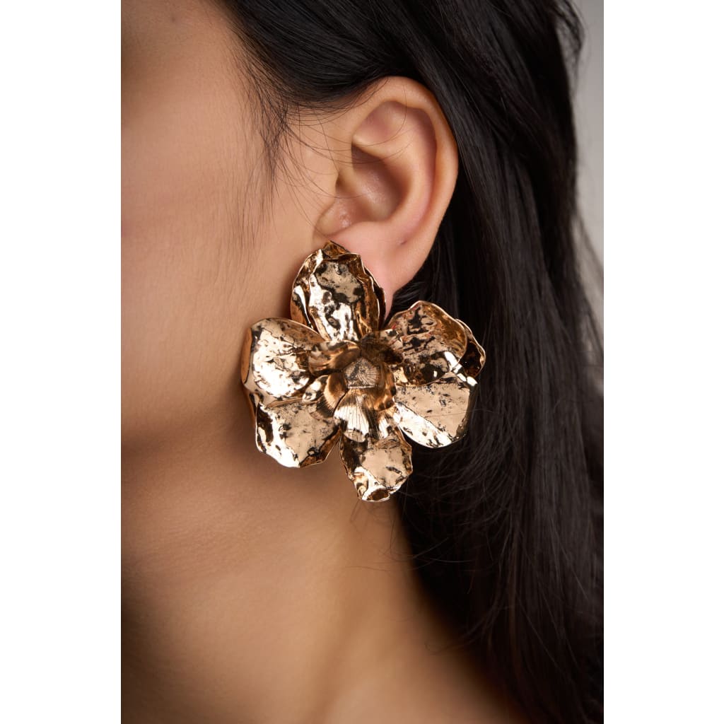 Chunky Flora Earrings
