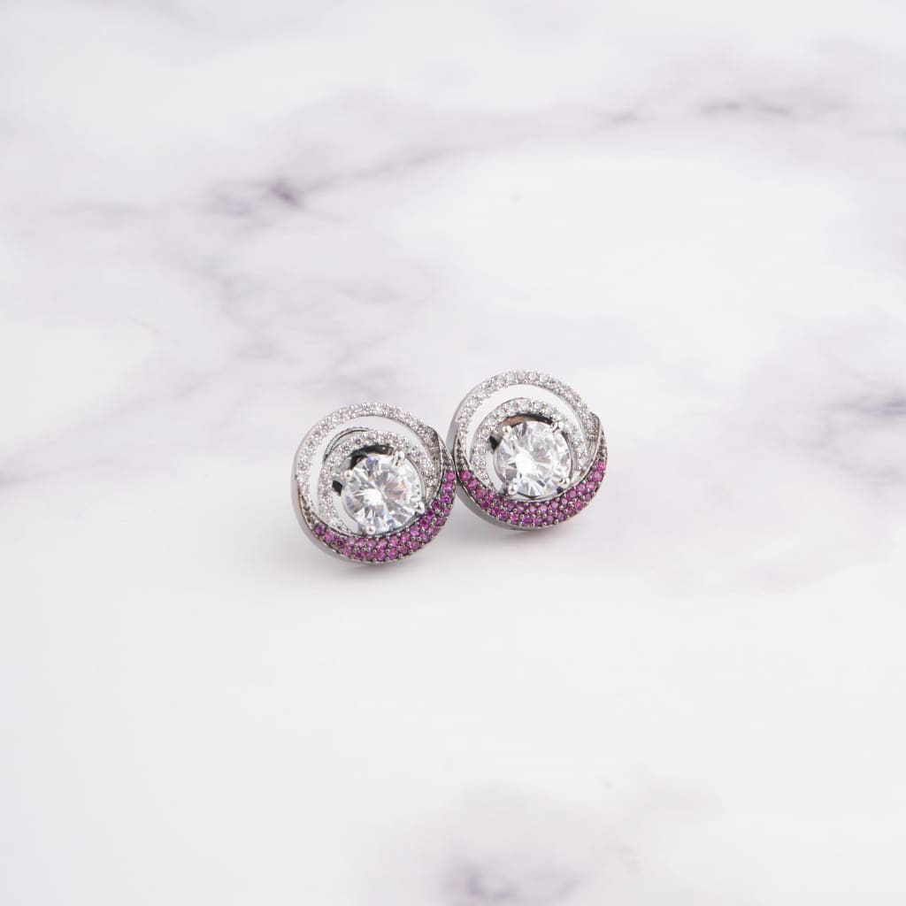 Colson Earrings - Red