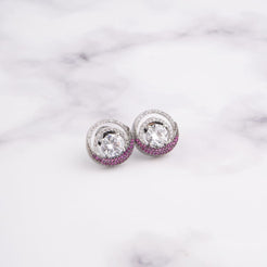Colson Earrings - Red