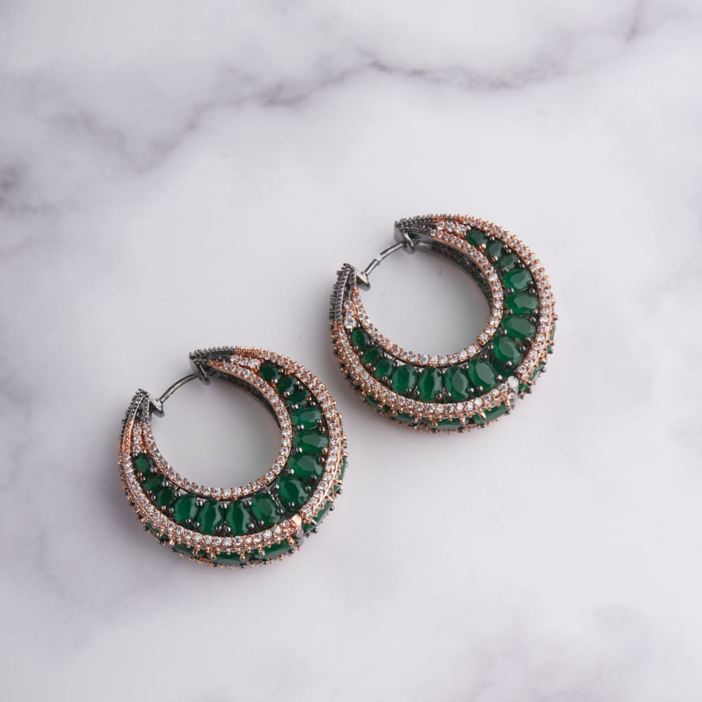 Crusted Bali Earrings