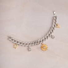 Load image into Gallery viewer, Cuban Butterfly Bracelet - Silver
