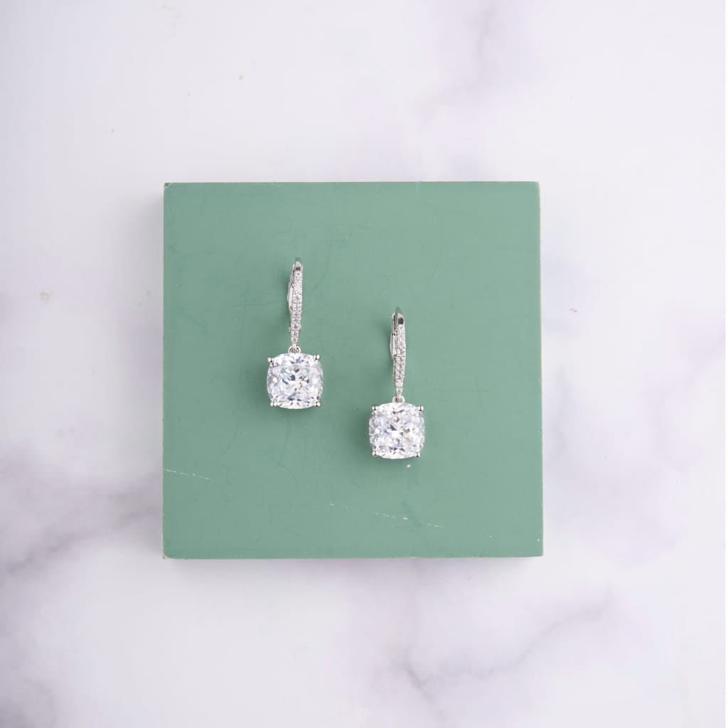 Cushion Huggies Earrings