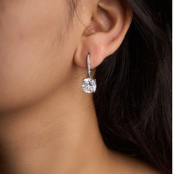 Cushion Huggies Earrings