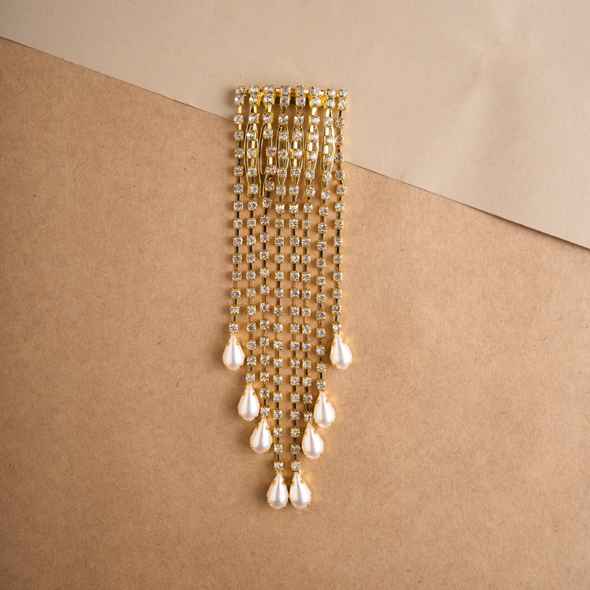 Dangler Pearl Hair Clip Mozaati