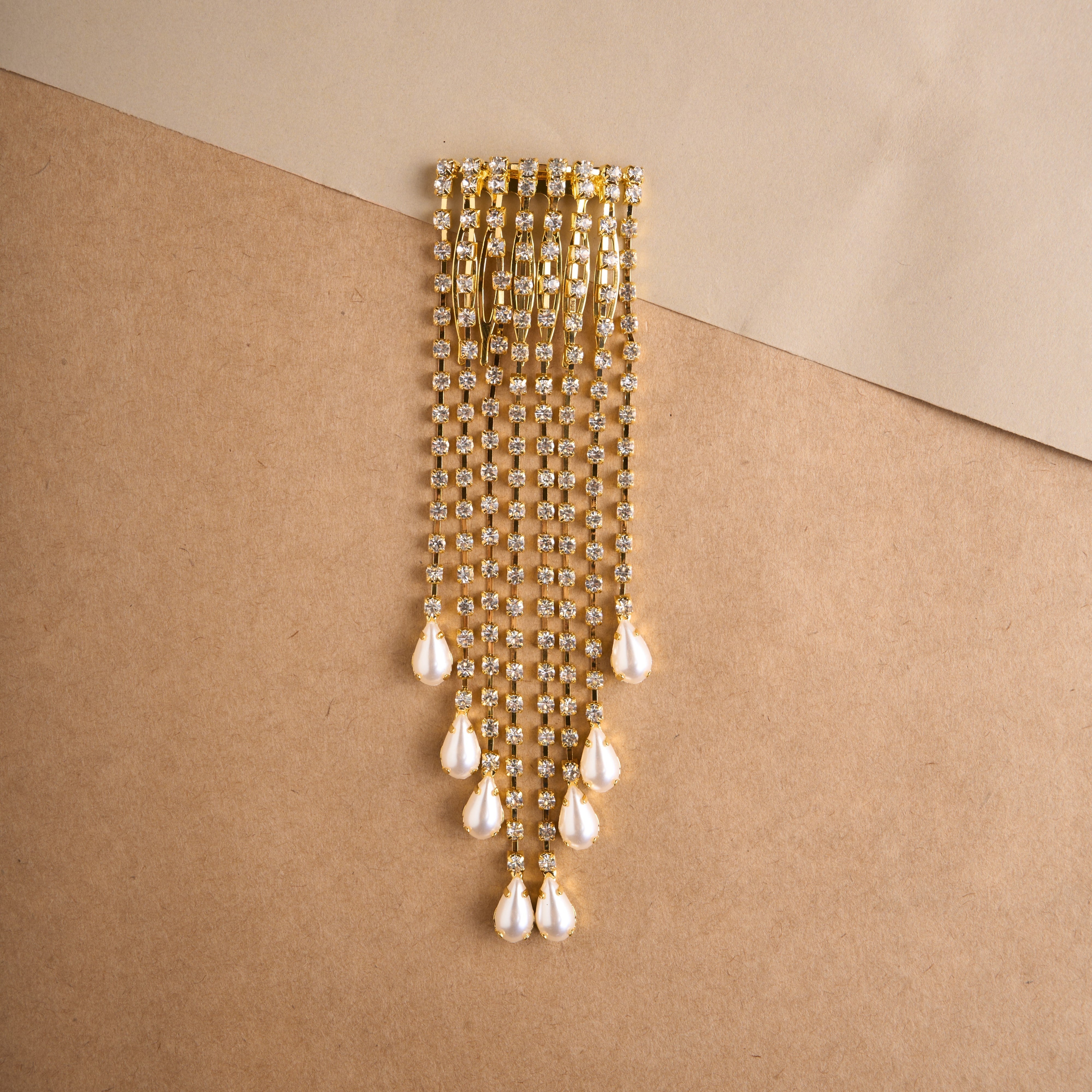Dangler Pearl Hair Clip Mozaati