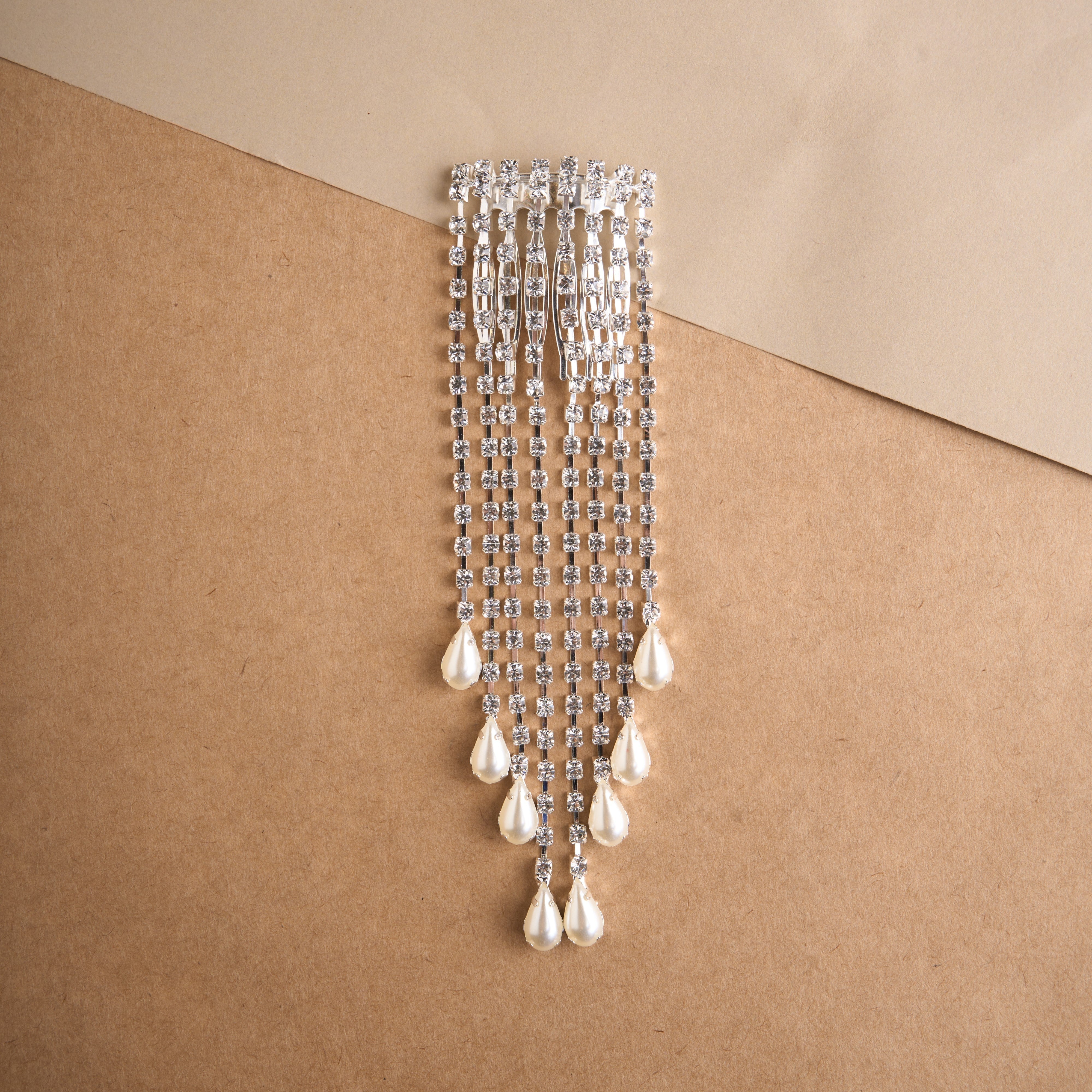 Dangler Pearl Hair Clip Mozaati