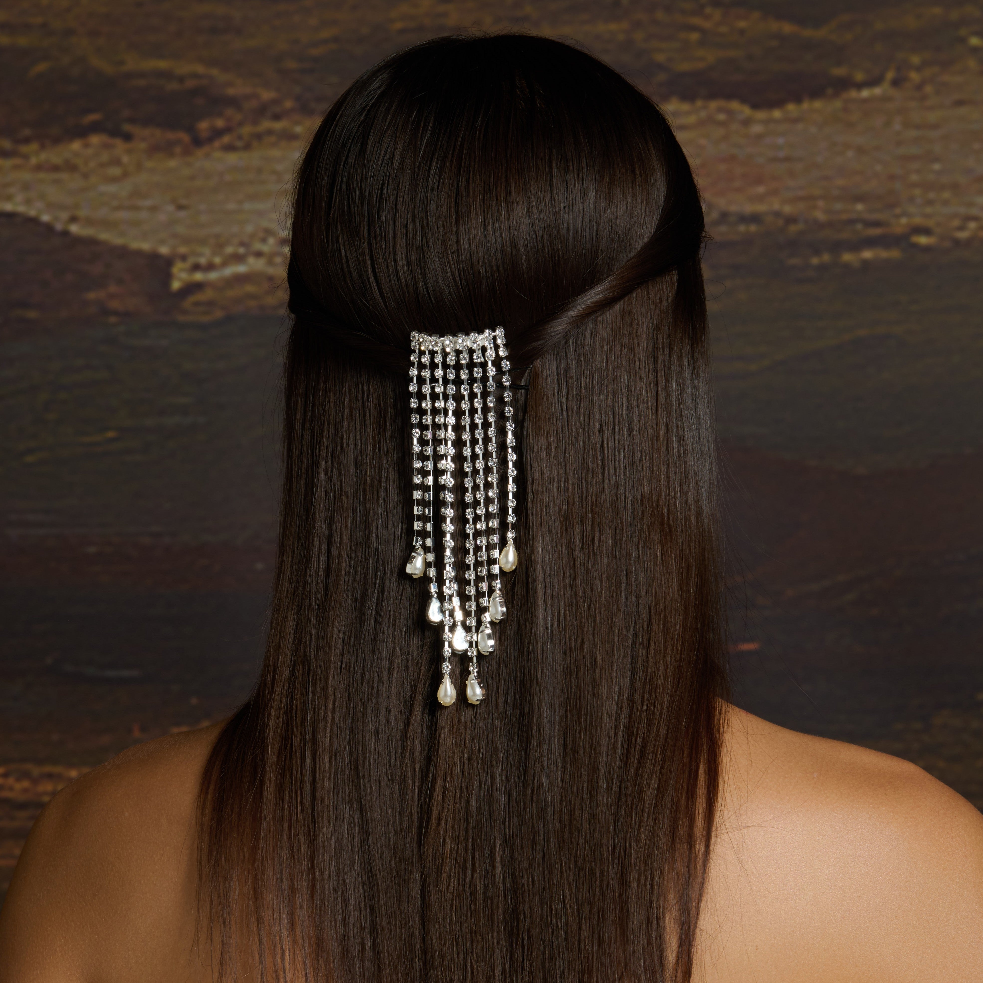 Dangler Pearl Hair Clip Mozaati