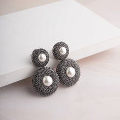 Daphne Earrings - Black