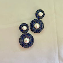 Load image into Gallery viewer, Daphne Earrings - Blue
