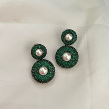 Load image into Gallery viewer, Daphne Earrings - Green
