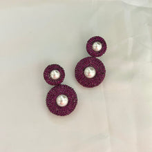 Load image into Gallery viewer, Daphne Earrings - Red
