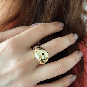 Dome Multi Ring - Gold