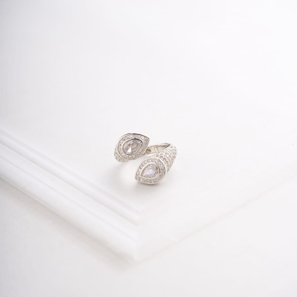 Dual Pear Ring
