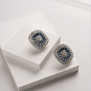 Eliaa Earrings - Blue