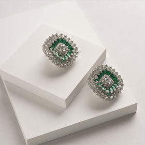 Eliaa Earrings - Green