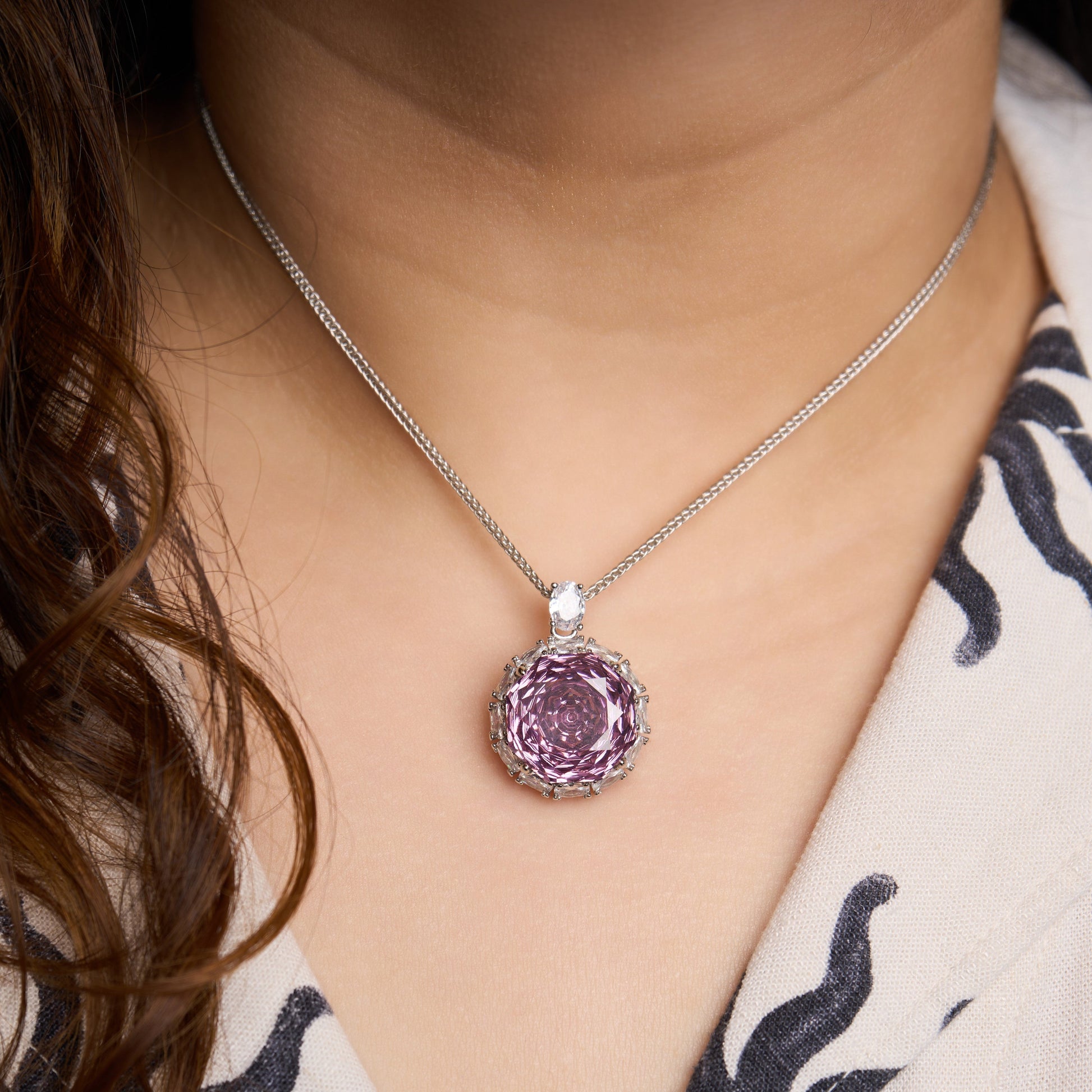 Elias Pendant Set-Pink Mozaati