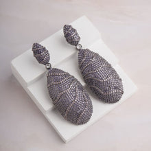 Load image into Gallery viewer, Ellipse Earrings - Purple
