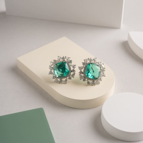 Giselle Earrings - Teal