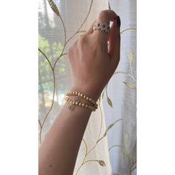 Horse Shoe Ball Bracelet