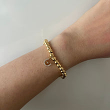 Load image into Gallery viewer, Horse Shoe Ball Bracelet - Gold
