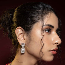 Load image into Gallery viewer, Illusion Earrings - Silver
