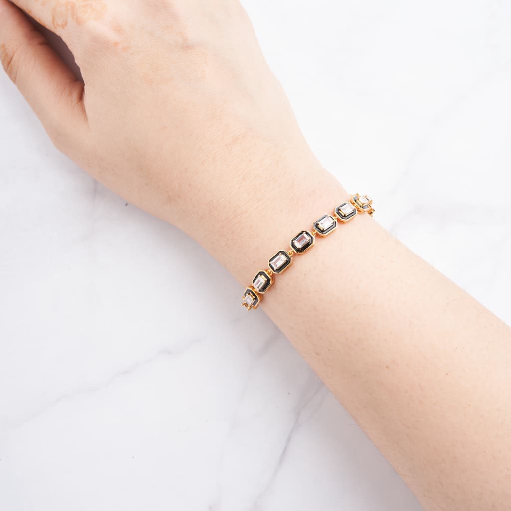 Ira Bracelet - Gold - Black