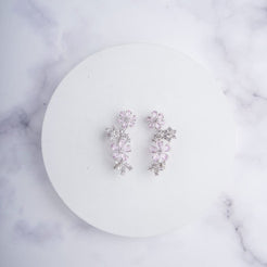 Irene Earrings - Pink