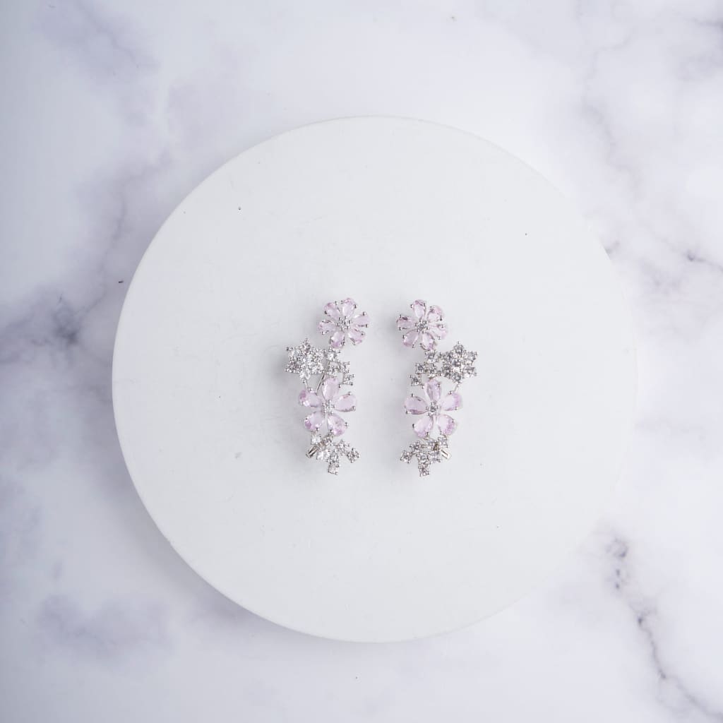 Irene Earrings - Pink