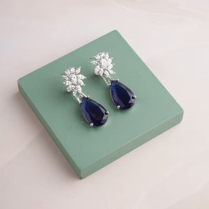 Jaslyn Earrings - Blue