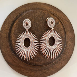 Kalon Earrings - Rose