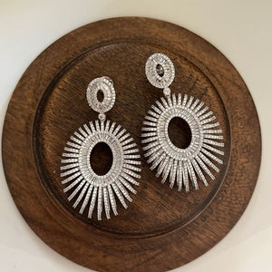 Kalon Earrings - Silver